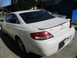 2001 TOYOTA SOLARA SE WHITE 3.0L AT Z17635